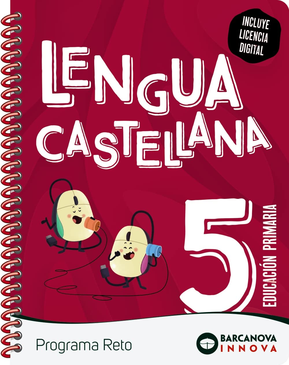 Libro: Reto 5. Lengua castellanas 5. Lengua castellana.