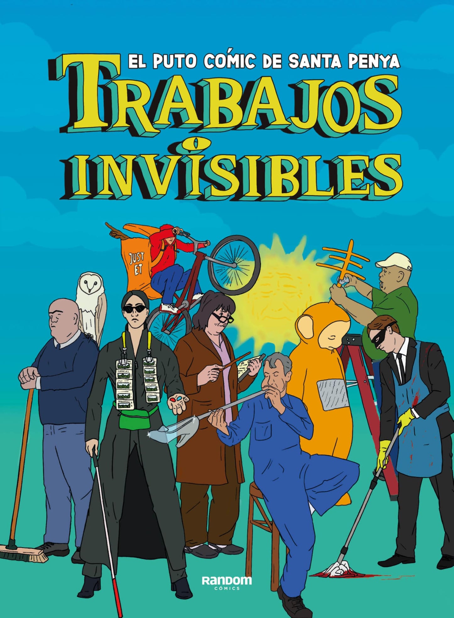 Libro: Trabajos invisibles: El puto cómic de Santa Penya