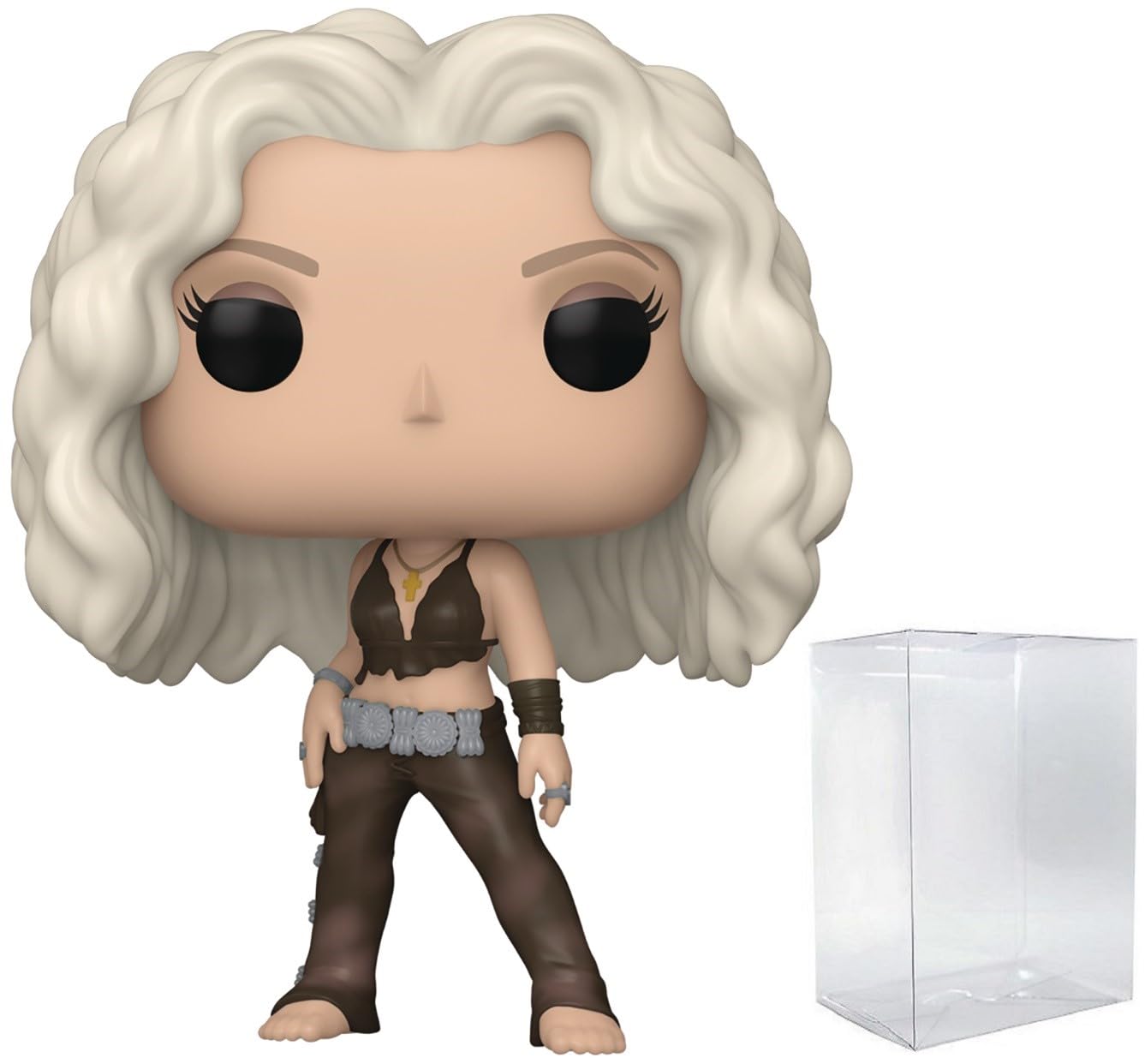 Funko Pop: POP Rocks: Shakira - Wherever, Whenever Outfit Funko Figura de Vinilo (Bundled with Compatible Box Protector Case), Multicolored, 3.75 Pulgadas