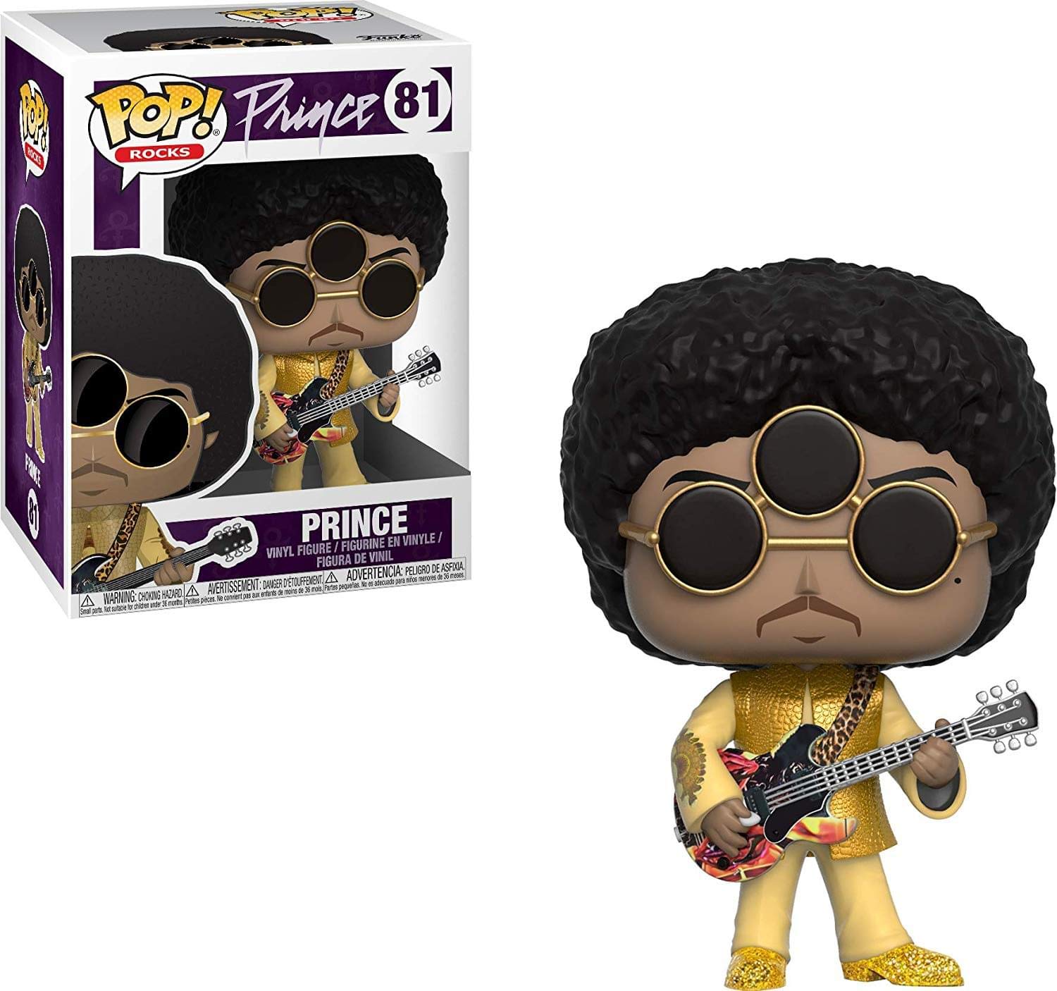Funko 32250 Pop Rocks: Prince - 3Rd Eye Girl Collectible Figura, Multicolor