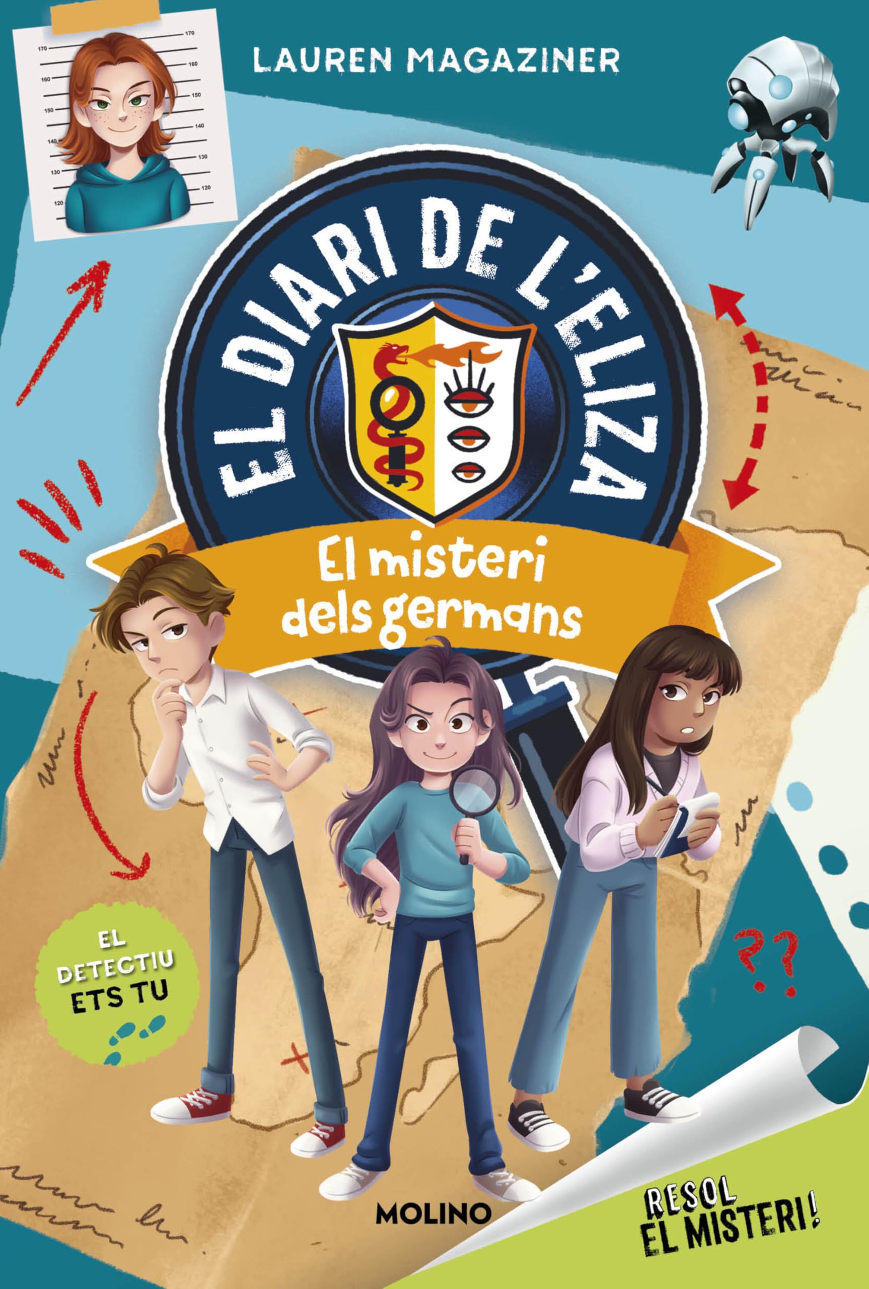 Libro: Resol el misteri! El diari de l'Eliza 2 - El misteri dels germans (Colección Resuelve el misterio)