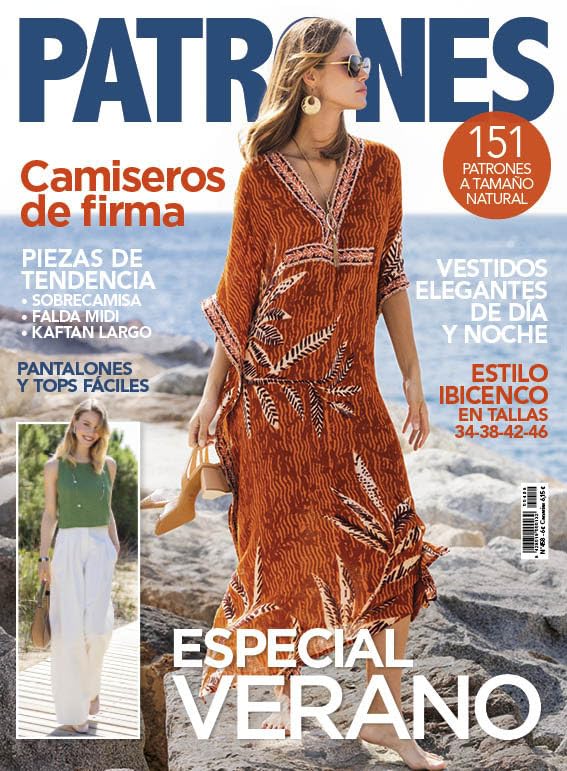 Libro: Revista Patrones #458 | Especial verano: Camiseros de firma, Estilo Ibicenco (Cultura y Ocio)
