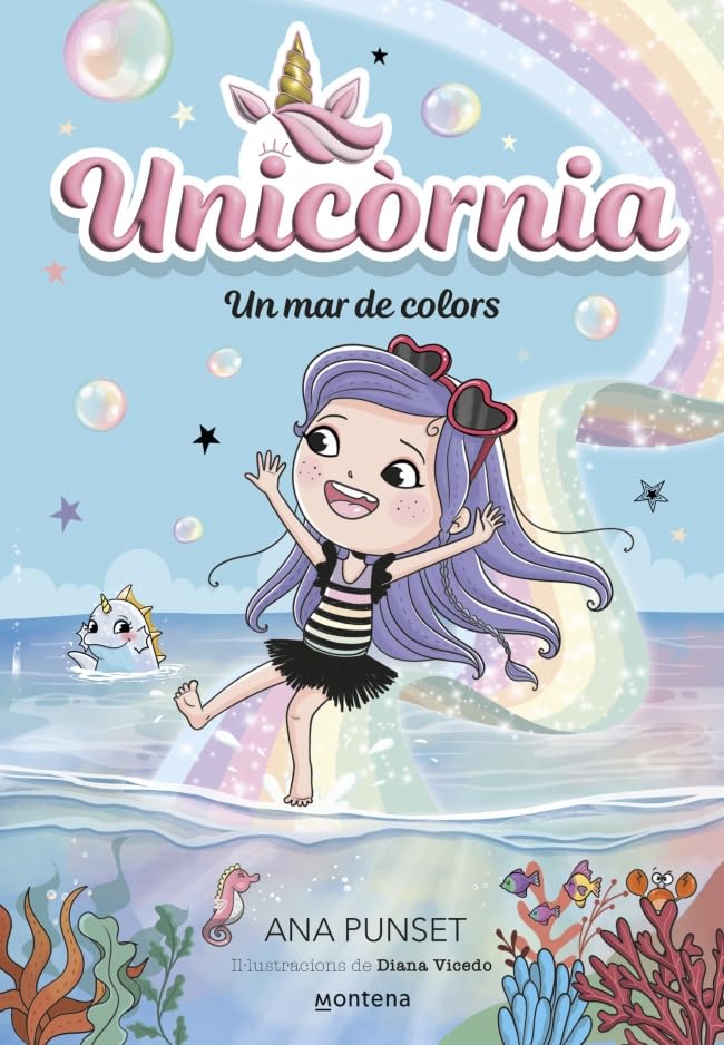 Libro: Unicòrnia 16 - Un mar de colors: Un llibre màgic amb purpurina a la coberta!
