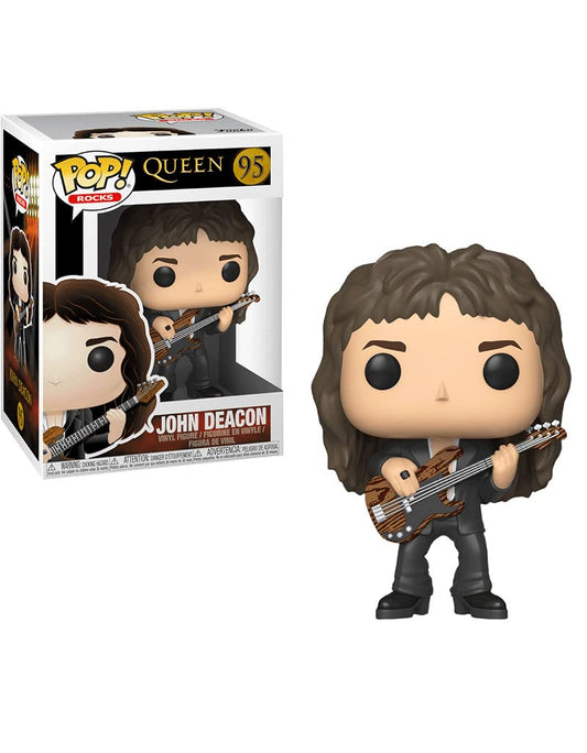 Funko 33728 Pop Rocks: QueenJohn Deacon, Multicolor