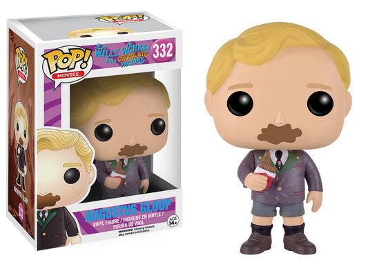 Funko POP Movies: Willy Wonka Augustus Gloop Figura de Acción