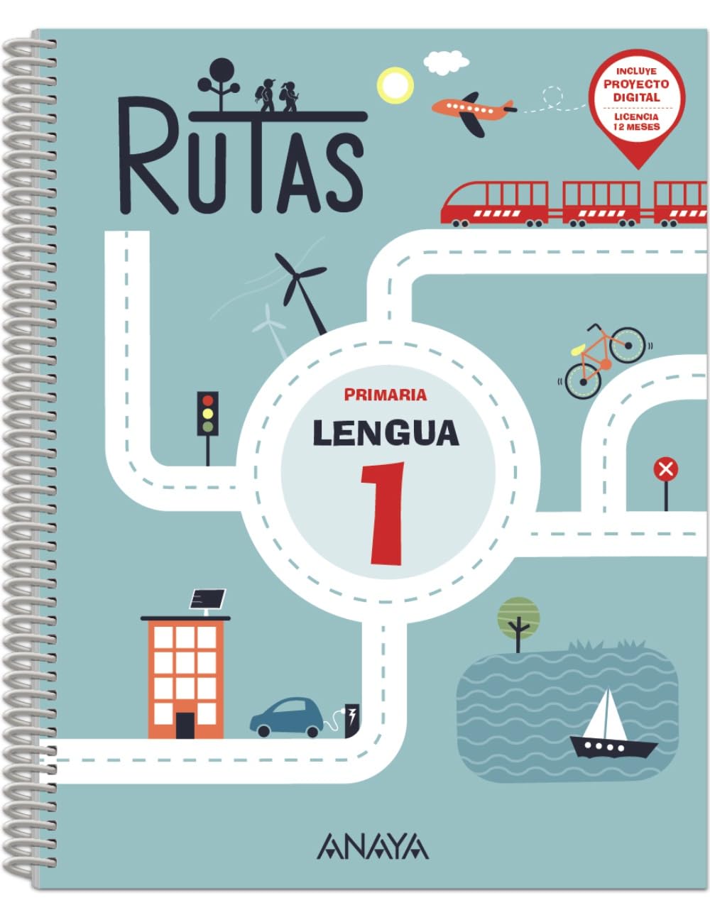 Libro: Lengua 1. RUTAS.