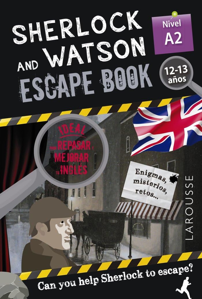 Libro: Sherlock & Watson. Escape book para repasar inglés. 12-13 años (LAROUSSE - Infantil / Juvenil - Castellano - A partir de 8 años)