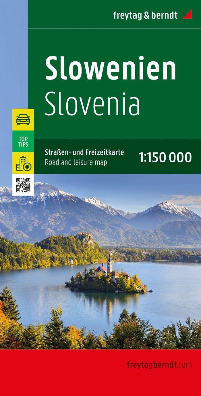 Libro: Slovenia, road and leisure map 1:150,000