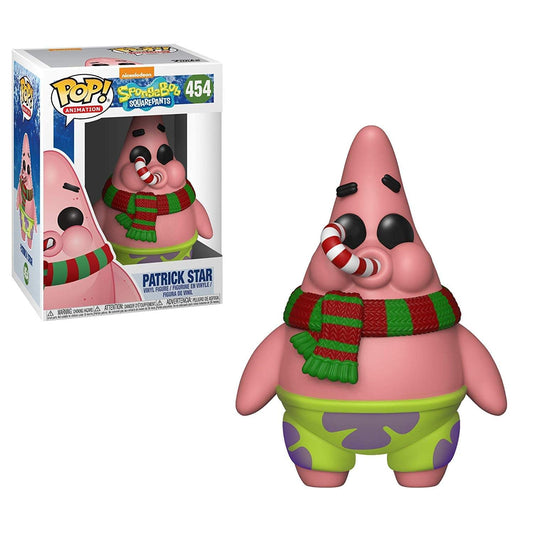 Funko Pop Animation: Spongebob Squarepants- Navidad Patrick Collectible Figura, Multicolor