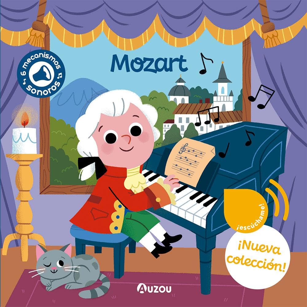 LIBRO DE SONIDOS. MOZART (LIBRO DE SONIDOS/LLIBRE DE SONS)