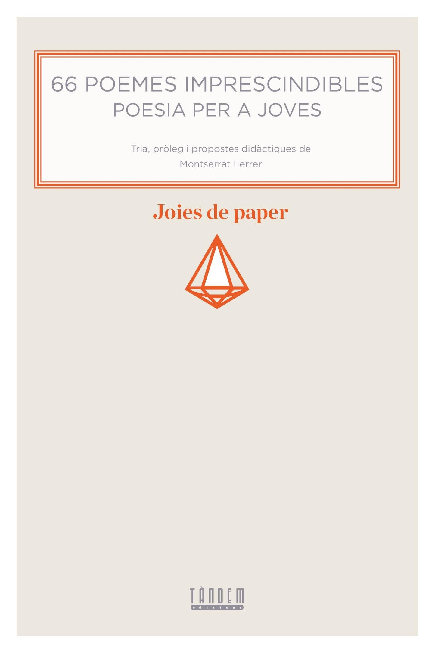 Libro: 66 poemes imprescindibles