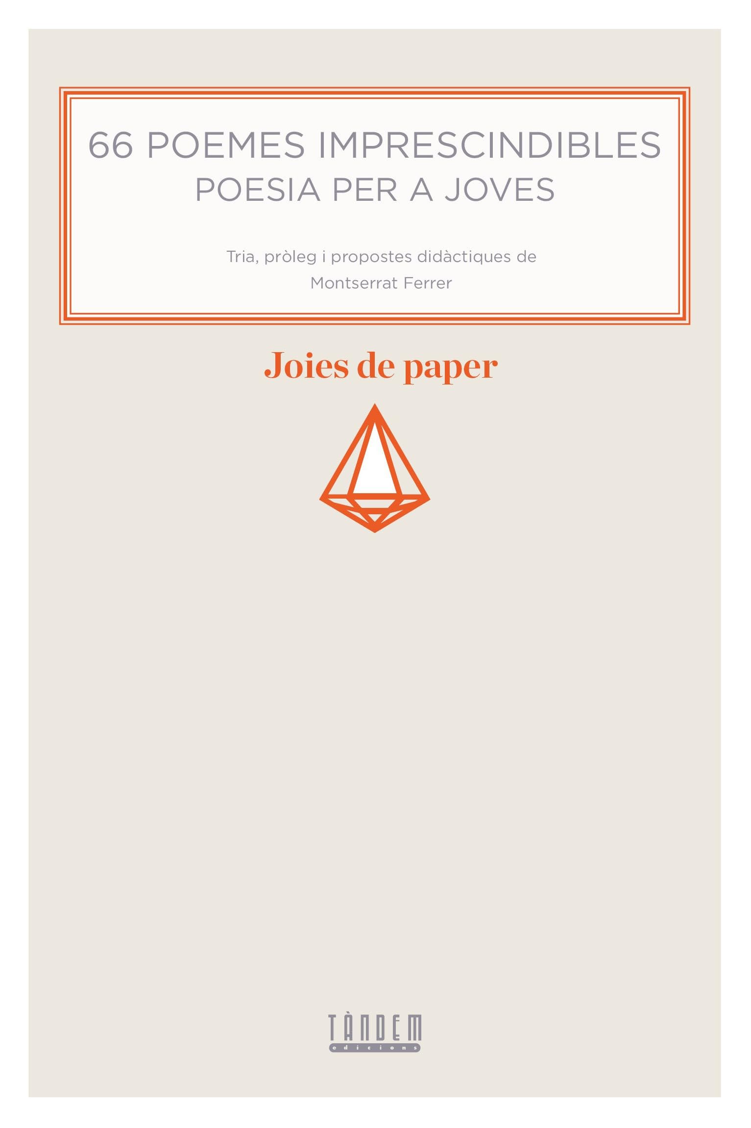 Libro: 66 poemes imprescindibles