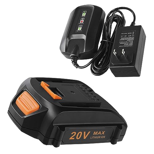 Kit-de-inicio-Chgdkjy-WA3742-de-batería-y-cargador-de-20-V-para-baterías-WA3525,-WA3520-y-WA3575,-compatible-con-herramientas-inalámbricas-Worx-de-20-V:-WG184,-WG261,-WG324,-WG545.6,-WG584,-WG644-y-WG779.