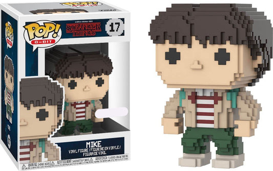 Funko 8 Bit Pop!: Stranger Things Mike Collectible Figura
