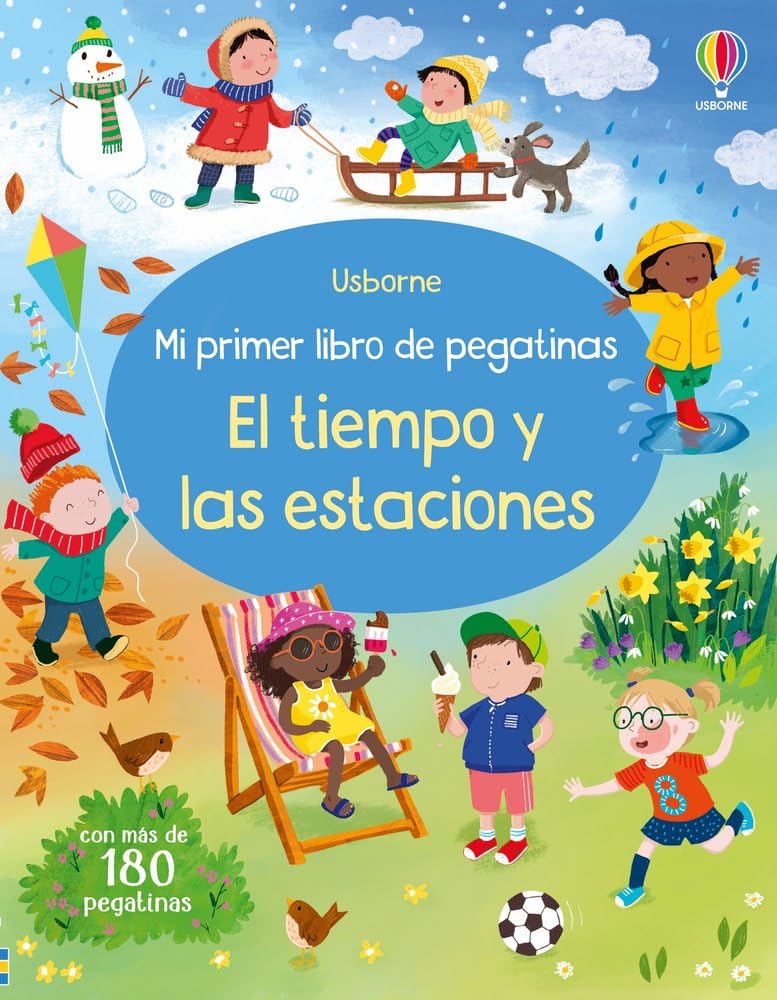 Libro: El tiempo y las estaciones (Mi primer libro de pegatinas)