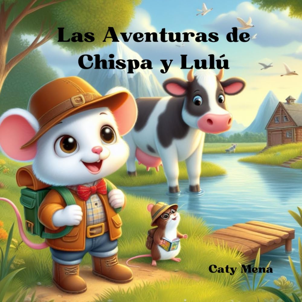 Libro: Las Aventuras de Chispa y Lulú: Cuento infantil de un ratón y una vaca: "Pequeñas Huellas y Grandes Aventuras" (Libros para niños en español | Cuentos ... | Educativos y Divertidos | Edad 0-8 años)