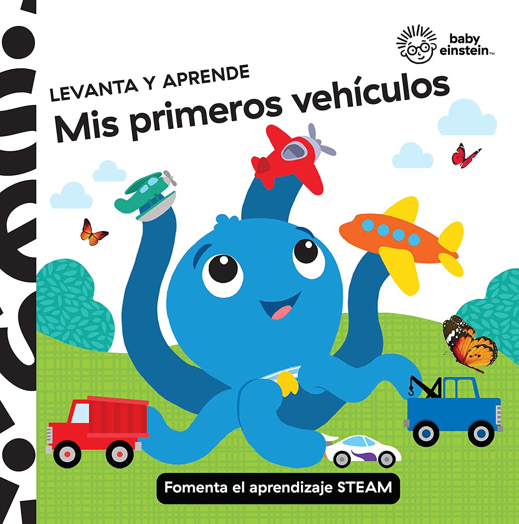 Libro: LEVANTA Y APRENDE. MIS PRIMEROS VEHÍCULOS. BABY EINSTEIN
