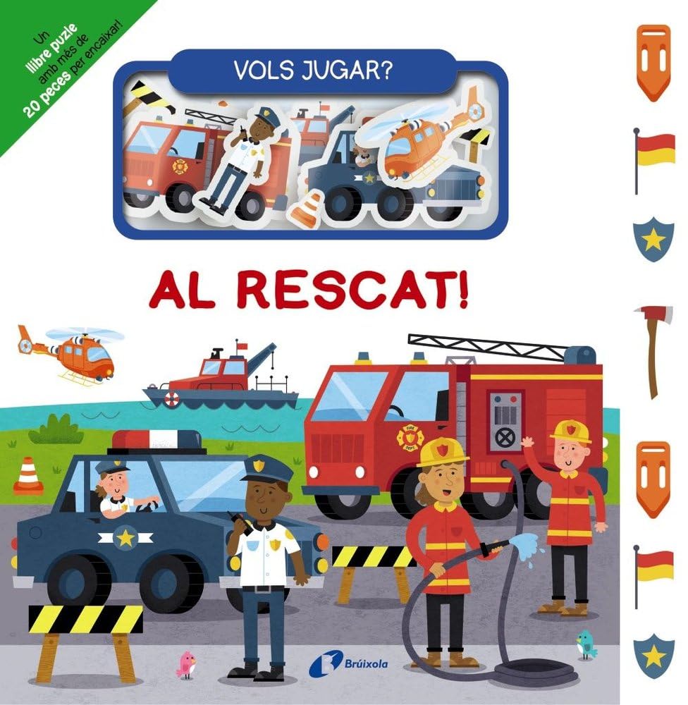 Libro: Vols jugar? Al rescat!: Un llibre puzle amb més de 20 peces per encaixar!
