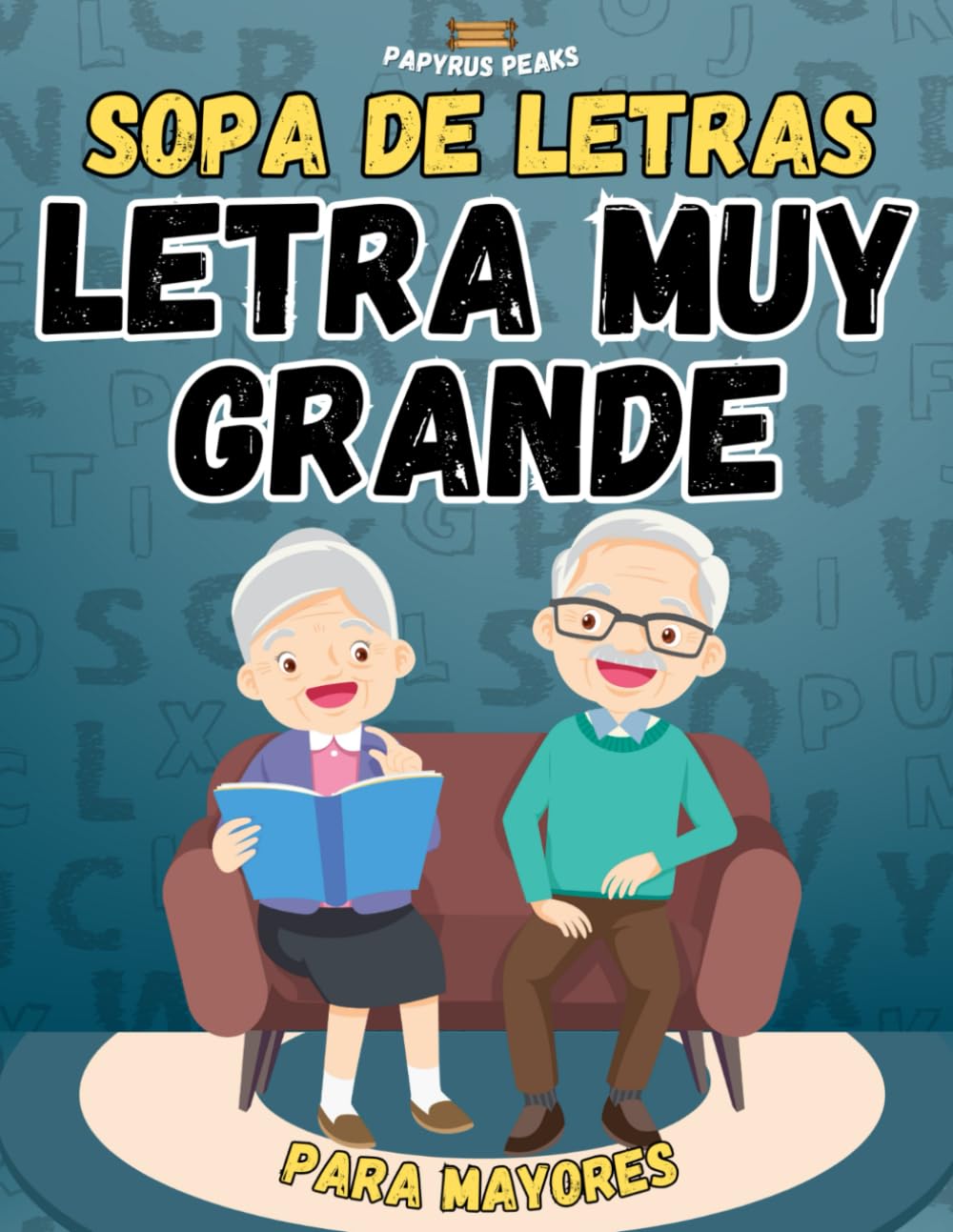 Libro: Sopa de Letras Letra muy Grande para Mayores: Libro de Pasatiempos para Ancianos | Estimulación Cognitiva | Actividades para Abuelos que Estimulan la Memoria | Sopa de Letras Fácil