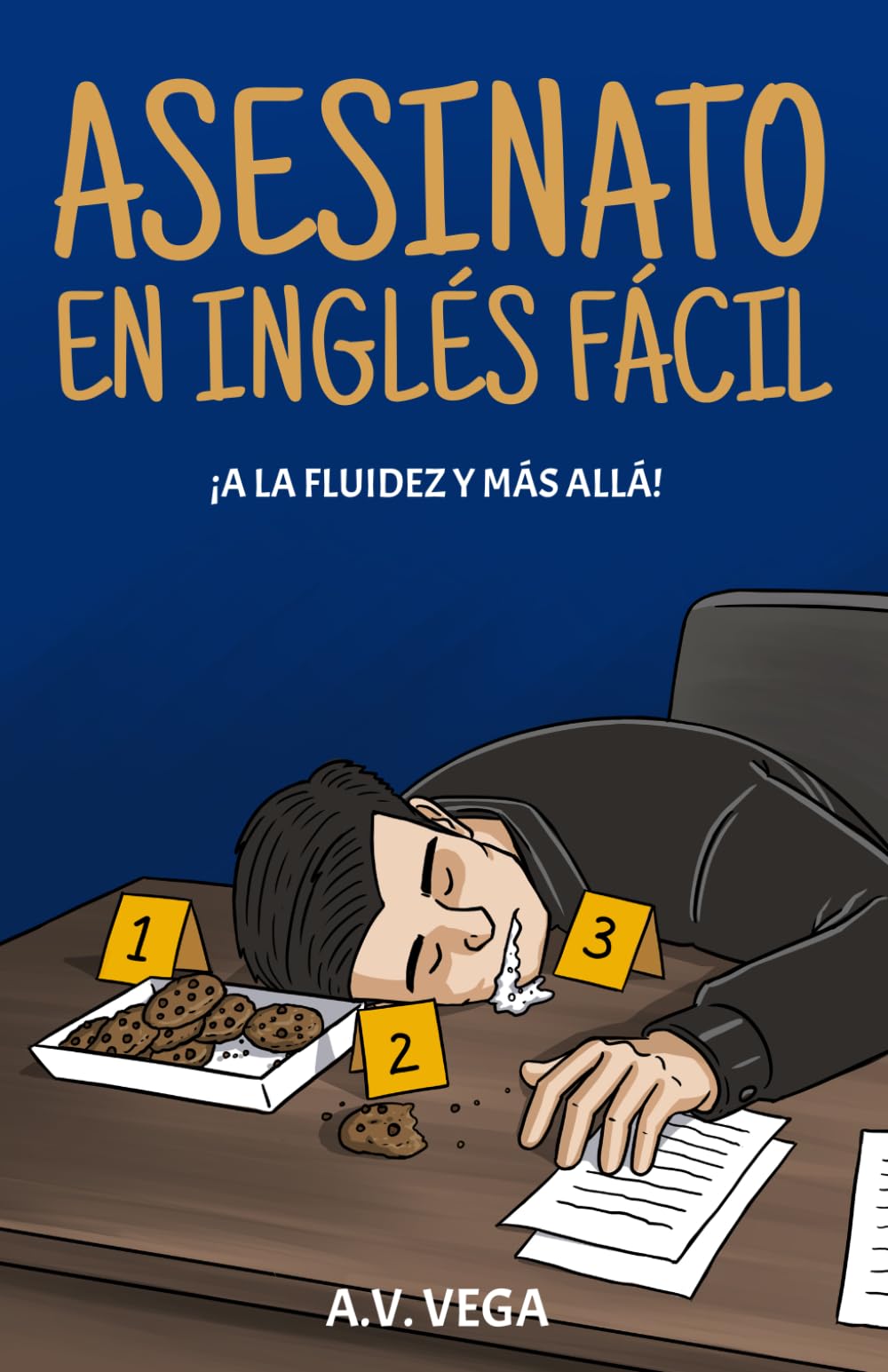 Libro: Asesinato en inglés fácil: Una novela de misterio para aprender inglés