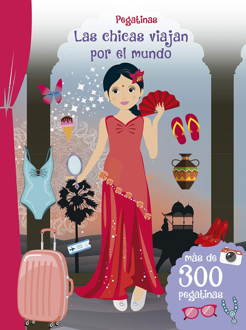 Libro: Pegatinas. Las Chicas Viajan Por en mundo (PICARONA)