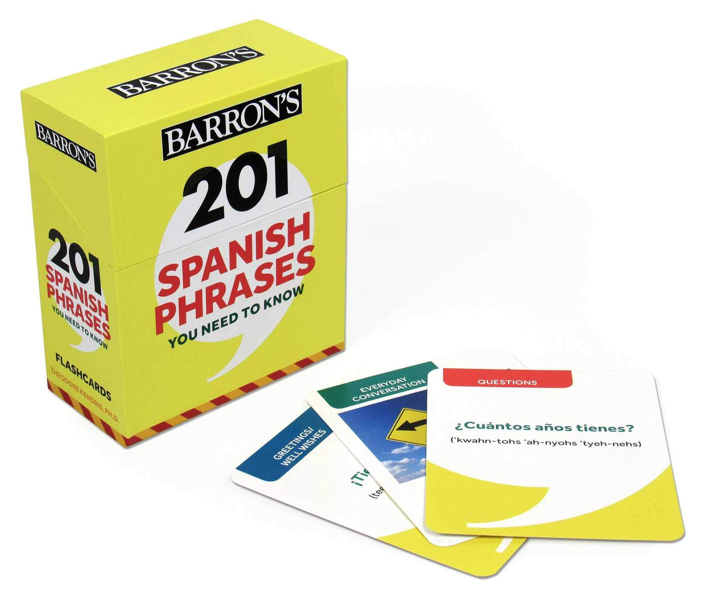 Libro: 201 Spanish Phrases You Need to Know Flashcards (Barron's Foreign Language Guides)