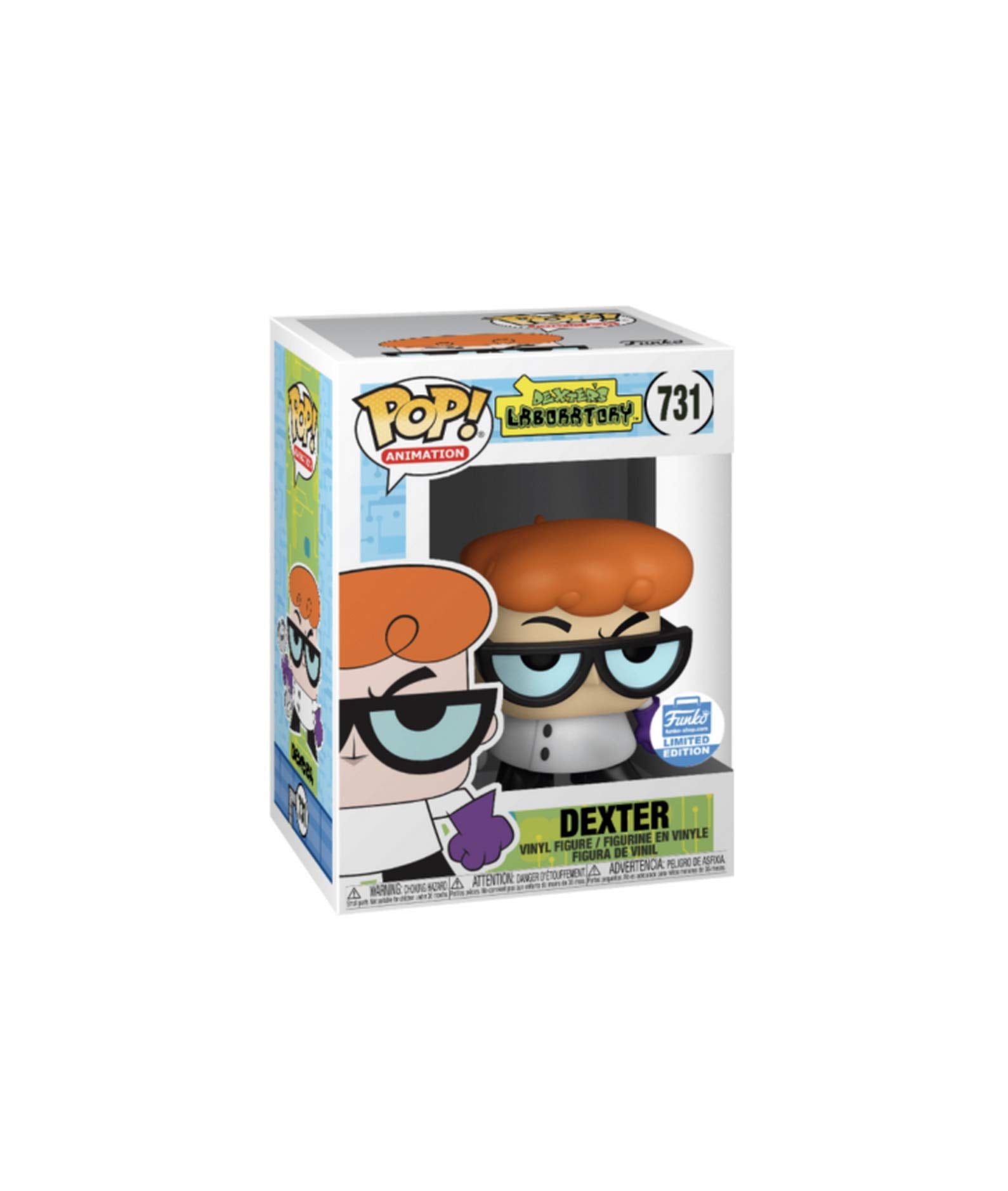 Funko Pop! Animación: Dexter's Laboratory #731 - Dexter Limited Edition Exclusivo [Sold Out!]