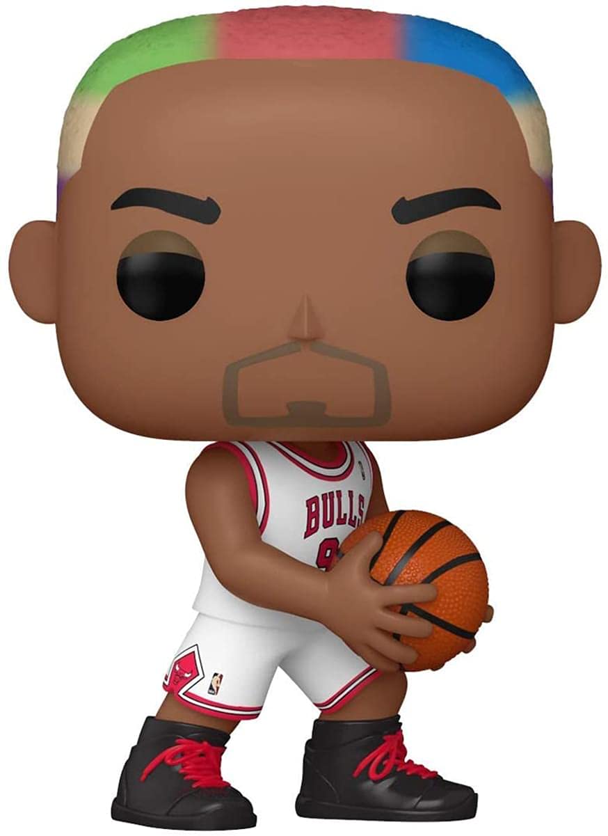 Funko Pop! Leyendas NBA: Dennis Rodman - Bulls Home Jersey