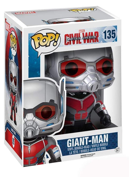 Funko POP Marvel: Captain America 3: Civil War Figura de Acción - Giant Man, 6"