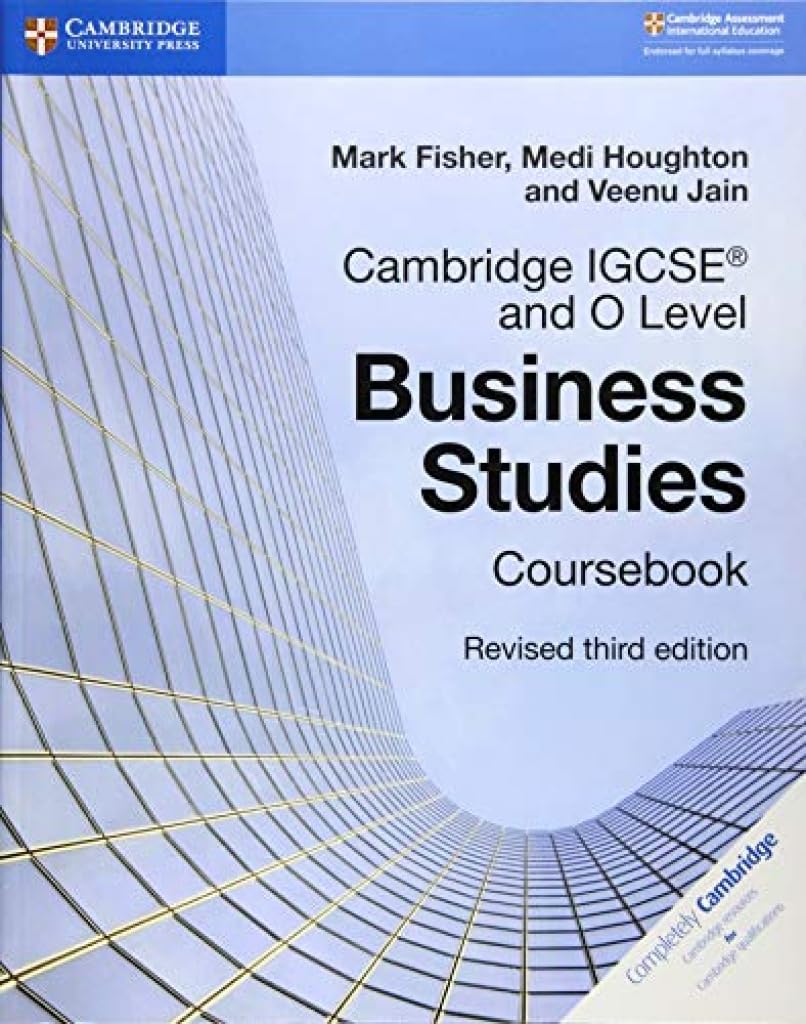 Libro: Cambridge IGCSE and O level business studies. Coursebook. Per il triennio delle Scuole superiori. Con espansione online. Con CD-ROM (Cambridge International IGCSE)
