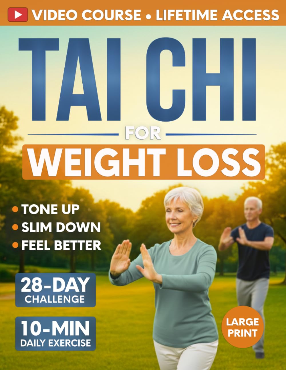 Libro: Tai Chi for Weight Loss: 28-Day Challenge with Simple 10-Minute Daily Routine & Low-Impact Exercise for Seniors to Help You Slim Down, Tone Up, and Feel Better