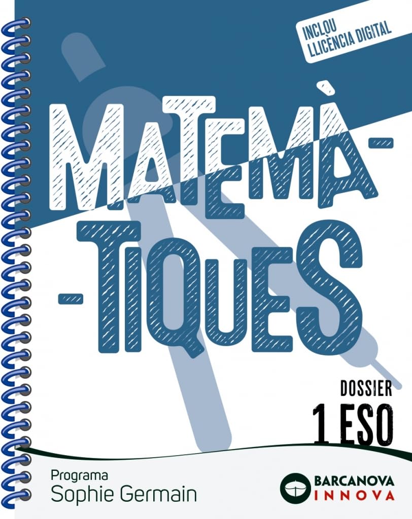 Libro: Sophie Germain 1 ESO. Dossier. Matemàtiques