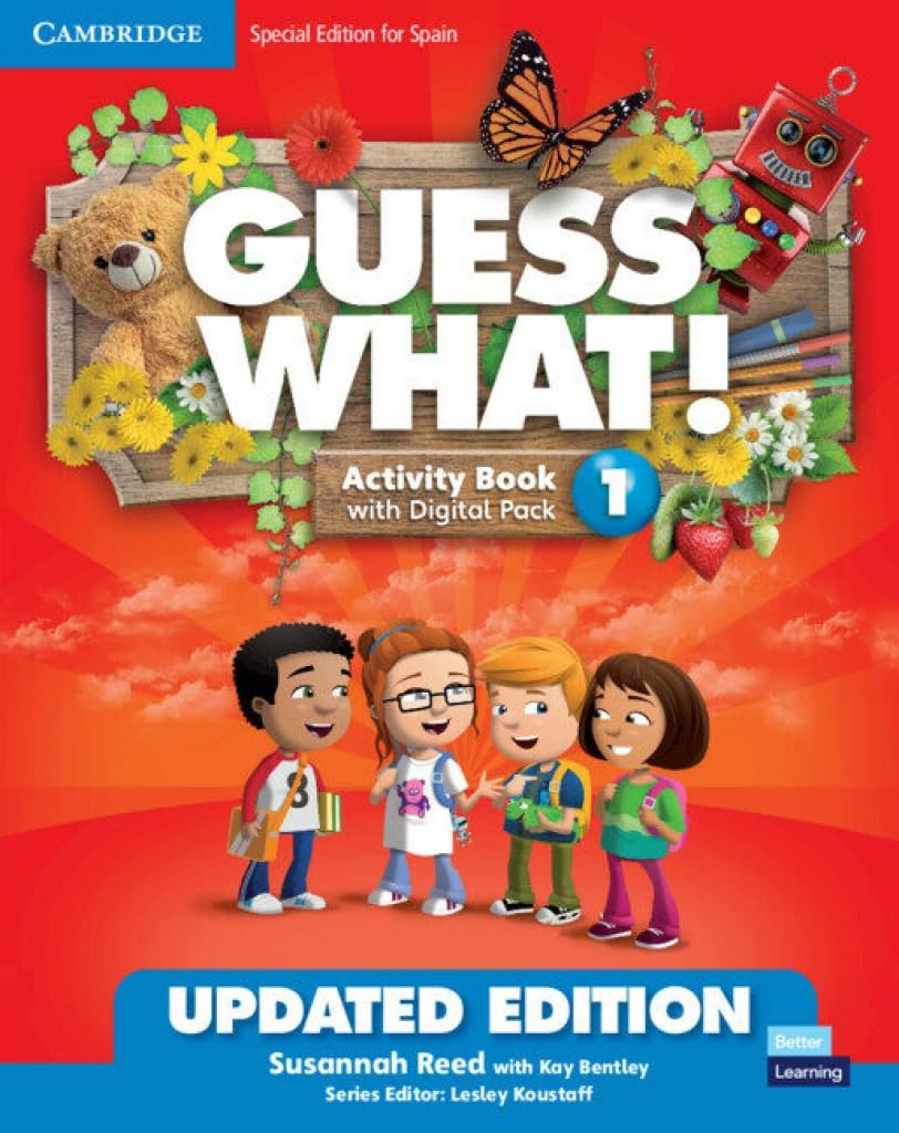 Libro: Guess What! Special edition for Spain Updated Level 1 Activity Book with Digital
