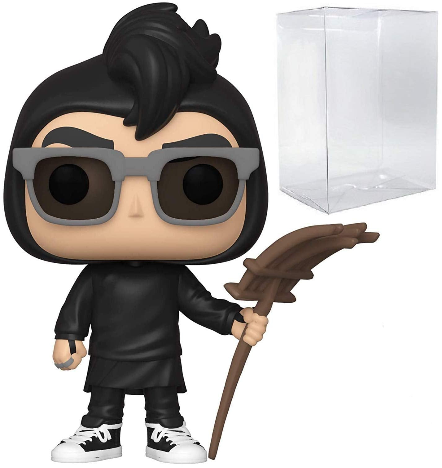 Funko Pop: POP Schitt's Creek - David Rose Limited Edition Chase Funko Pop! Figura de Vinilo (Bundled with Compatible Pop Box Protector Case), Multicolor, 3.75 Pulgadas