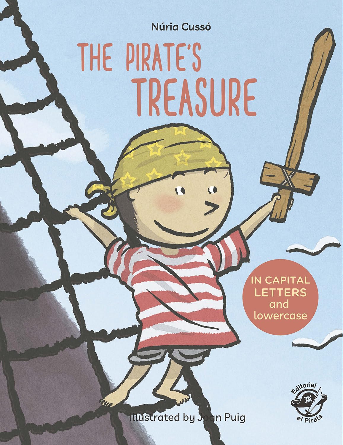 Libro: The Pirate's Treasure: English Children’s Books - Learn to Read in CAPITAL Letters and Lowercase : Stories for 4 and 5 year olds: 6