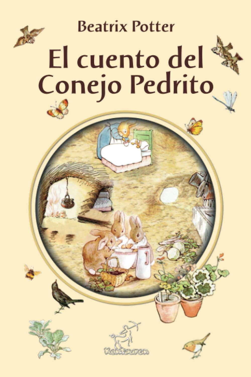 Libro: El cuento del Conejo Pedrito (Nueva edición ilustrada en letra grande con todos los dibujos originales de Beatrix Potter)