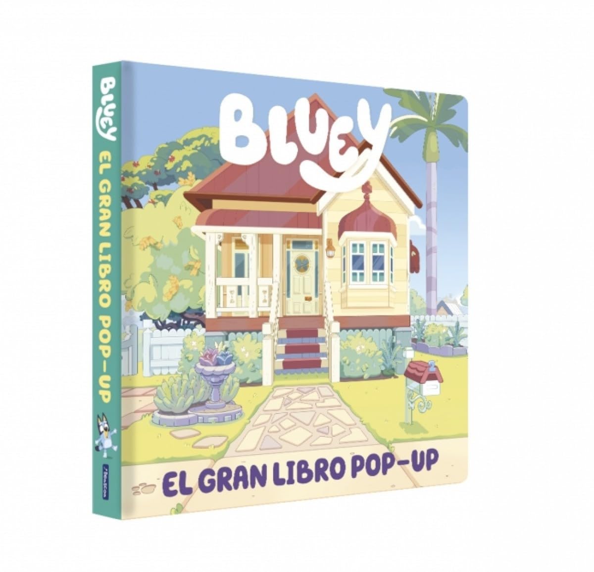 Bluey. Libro de cartón con solapas - El gran libro Pop-up de Bluey (Pequeñas manitas)