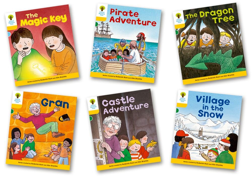 Libro: Oxford Reading Tree Biff, Chip and Kipper Level 5. Stories: Mixed Pack of 6