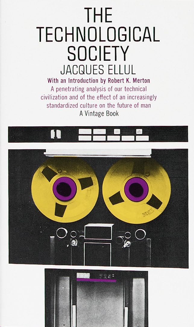Libro: The Technological Society (A Vintage book: V-390)
