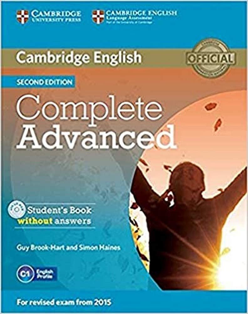 Libro: Complete Advanced Student's Book without Answers with CD-ROM