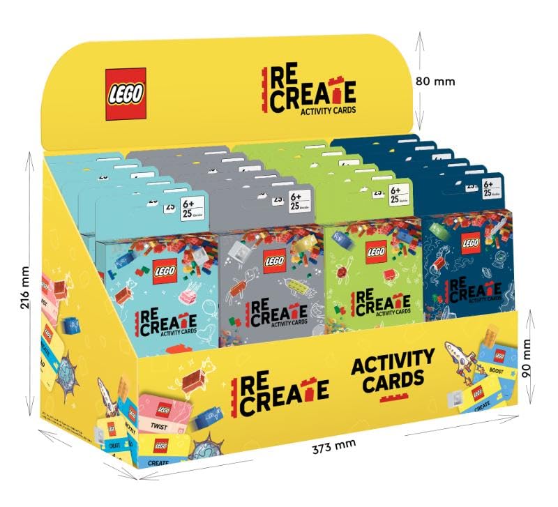 Libro: Lego ReCreate Activity Cards Display (gevuld) Z25