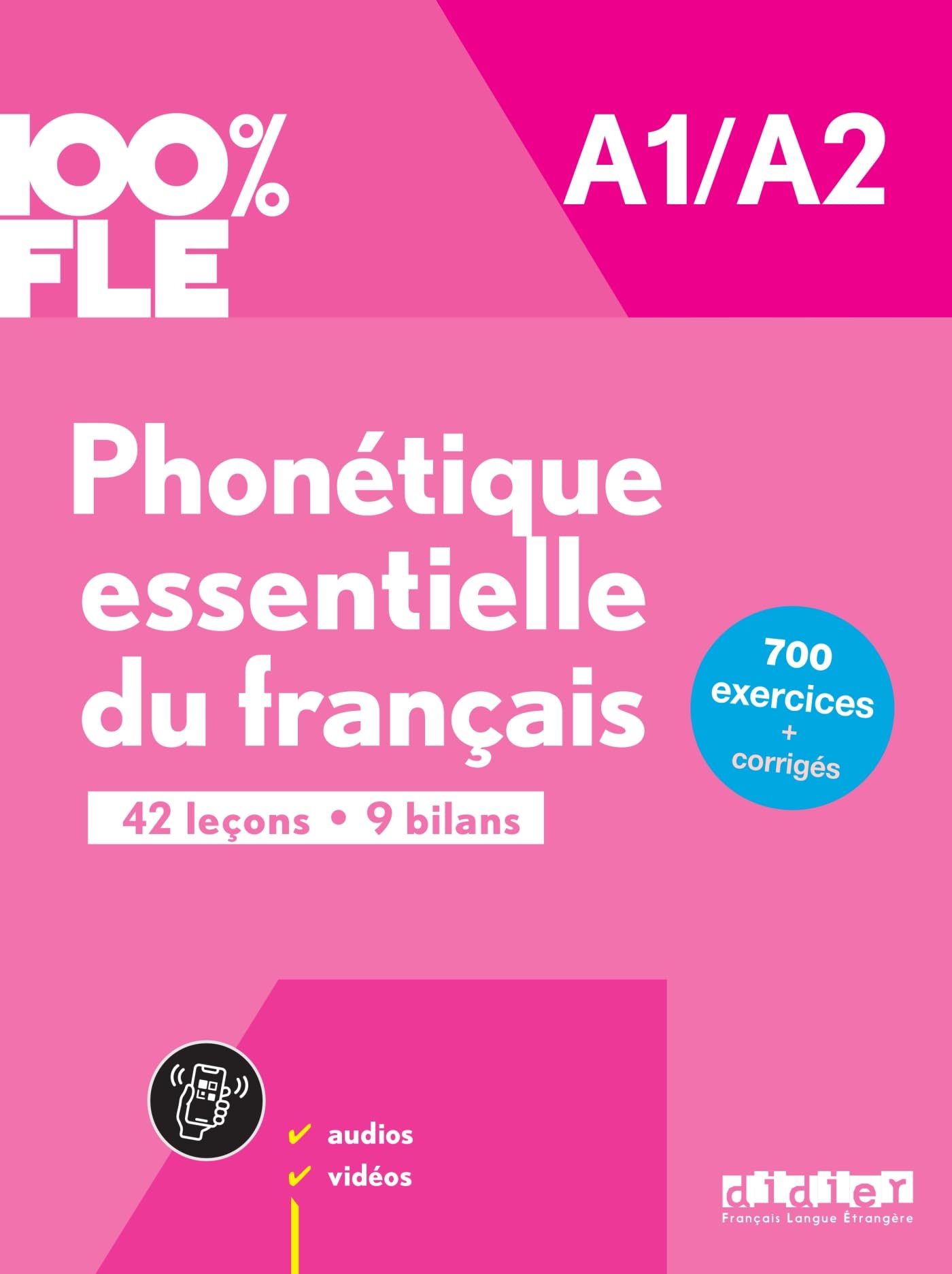 Libro: Phonétique essentielle du français A1/A2: Übungsbuch mit didierfle.app