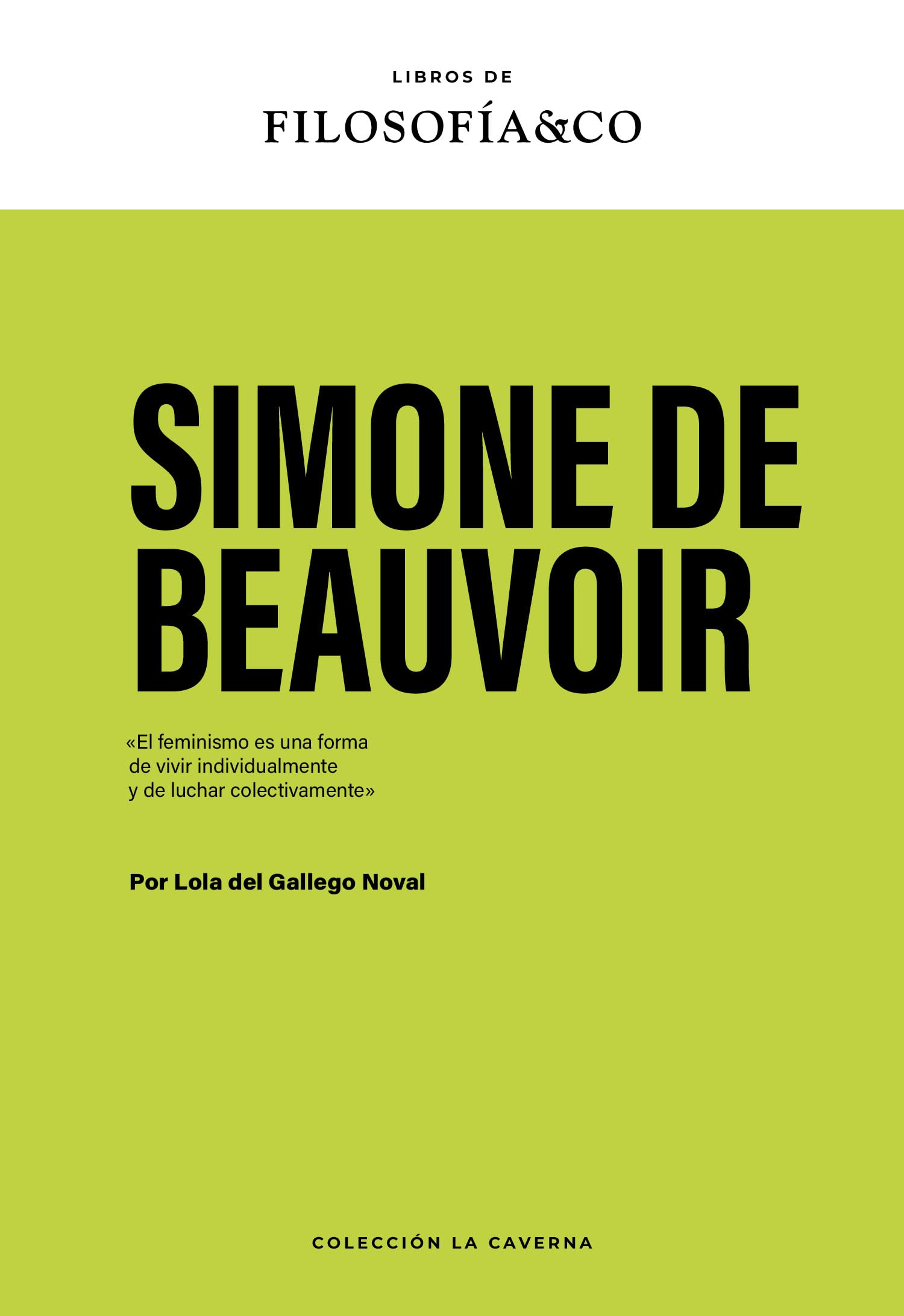 Libro: SIMONE DE BEAUVOIR: 9 (La Caverna)