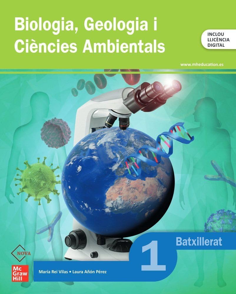 Libro: Biologia, Geologia i Ciències Ambientals 1r Batxillerat NOVA