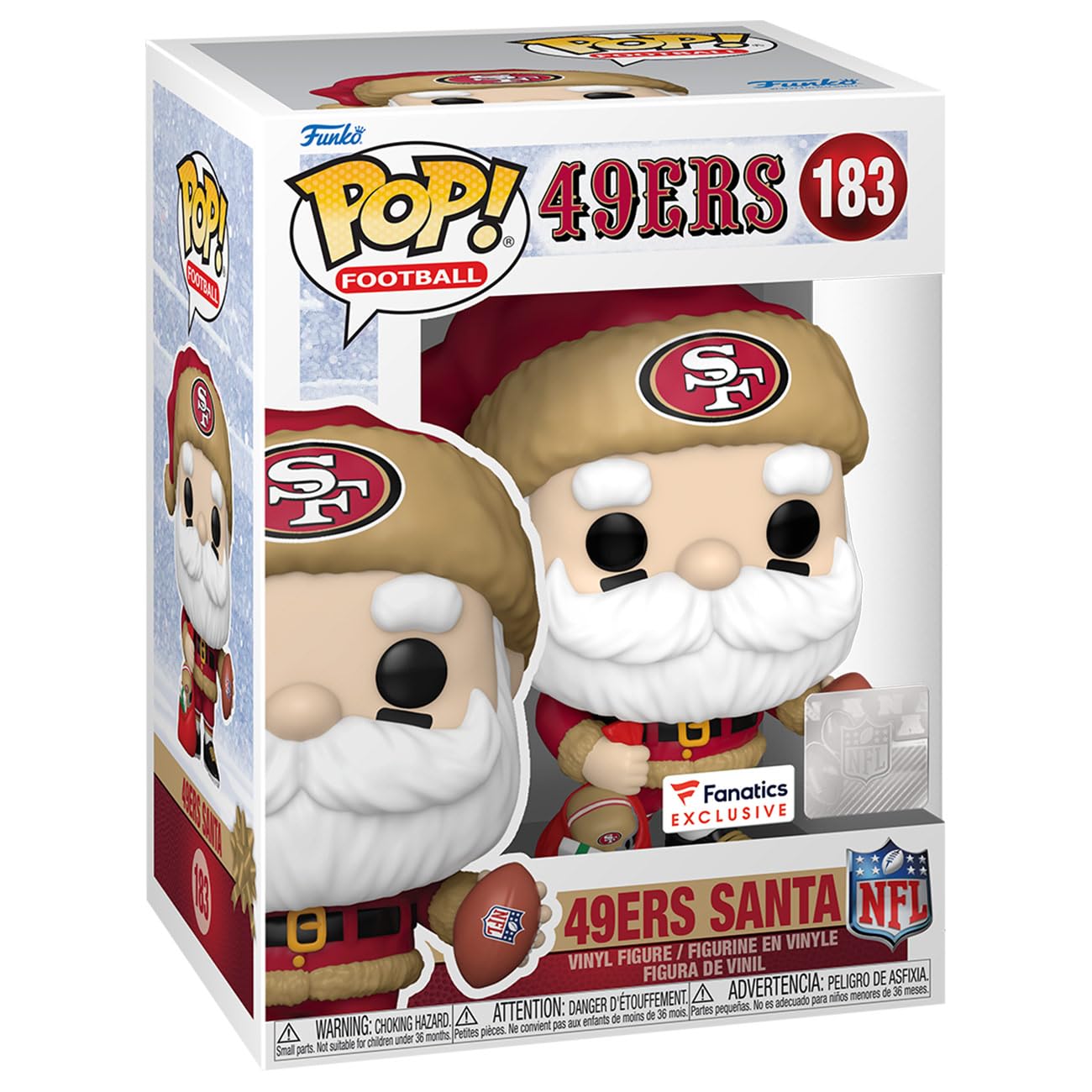 Funko Santa Claus (San Francisco 49ers) NFL Navidad Pop!