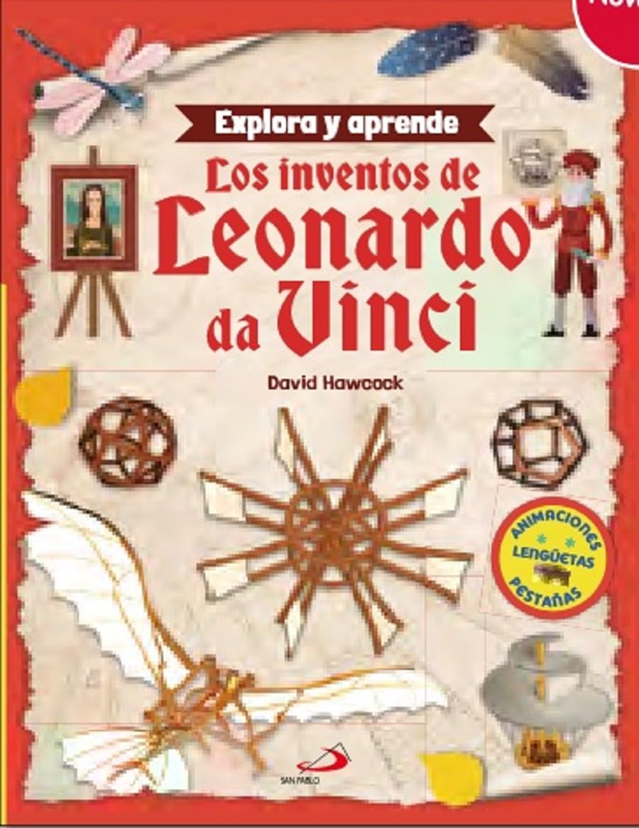 Libro: Los inventos de Leonardo: Explora y aprende