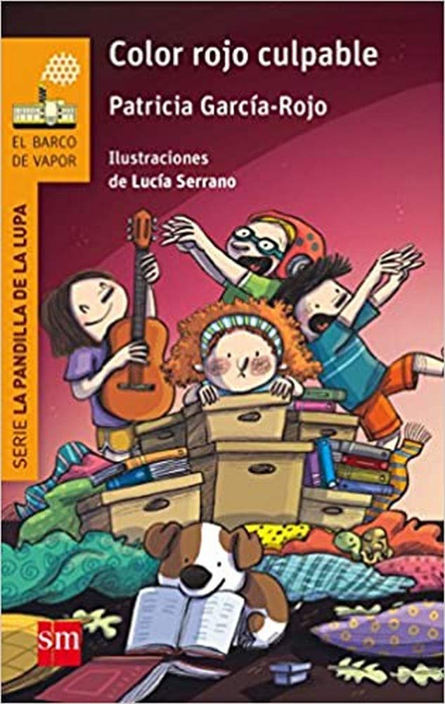 Libro: Color rojo culpable (El Barco de Vapor Naranja)
