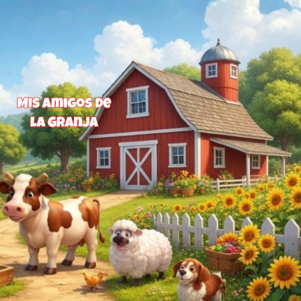 Libro: ¡ MIS AMIGOS DE LA GRANJA!: Libro de sonidos para niños y bebés (Spanish Edition)