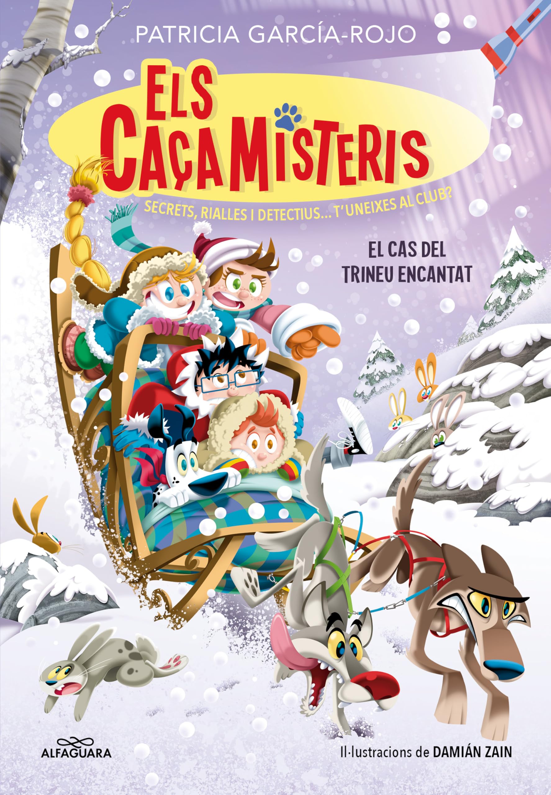 Libro: Els caçamisteris 7 - El cas del trineu encantat: Secrets, rialles i detectius... T'uneixes al club? (Jóvenes lectores)