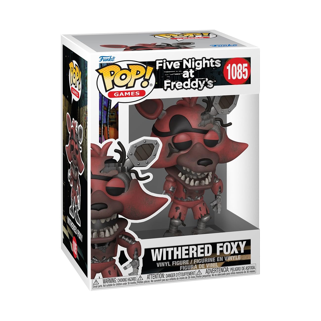 Funko Pop! Videojuegos: Five Nights at Freddy's (FNAF) - Withered Foxy